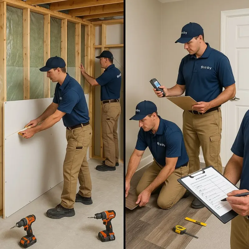 Repairs and Reconstruction process in Barre, VT
